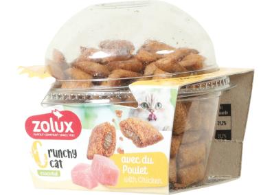 Zdjęcie: Ciasteczka dla kotów Crunchy Cat z kurczakiem 80 g ZOLUX