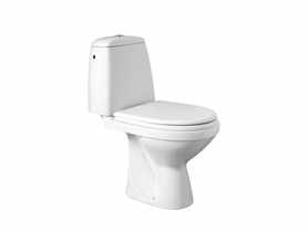 Kompakt Wc Solo-pack odpływ pionowy 3/6 L deska wolnoopadająca miękka PP SANITEC