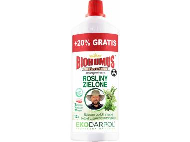 Zdjęcie: Nawóz Biohumus Extra Kwiaty zielone 1 L + 20% gratis EKODARPOL