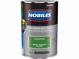 Farba emalia chlorokauczukowa 1 L zielony trawiasty NOBILES