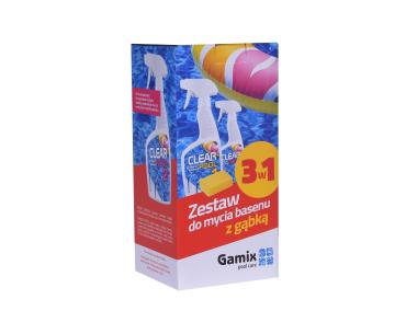 Zdjęcie: Gamix zestaw 3w1 do mycia basenu RIM KOWALCZYK