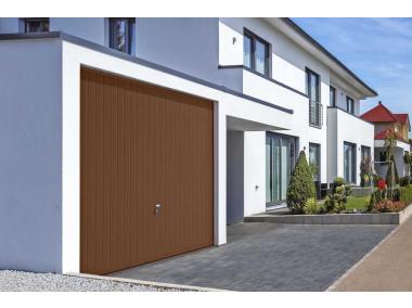Zdjęcie: Brama uchylna Optimal U 2500x2125 mm brązowa KRONMAT