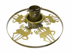 Stojak pod choinkę Renifer złoty SŁAWEX