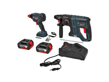 Zdjęcie: Młotowiertarka + zakrętarka GBH 180+GDX 180 zestaw BOSCH PROFESSIONAL