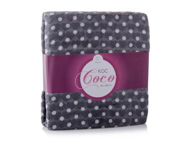 Zdjęcie: Koc Coco 150x200 cm brąz MISS LUCY