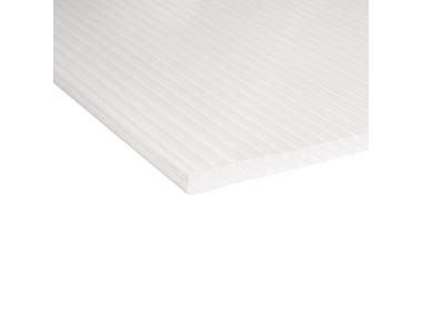 Zdjęcie: Poliwęglan komorowy 200x105 cm mleczny ROBELIT