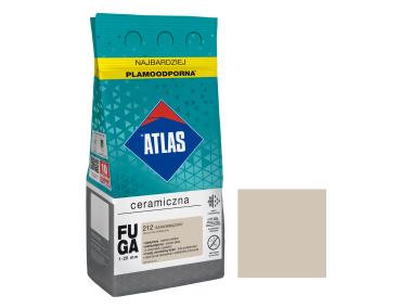 Zdjęcie: Fuga ceramiczna 212 szarobrązowy, alubag, 5 kg ATLAS