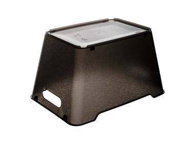 Zdjęcie: Pojemnik lifestyle-box 20 L lotta crystal grey transparent KEEEPER