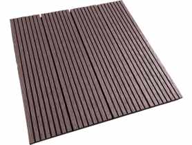 Płytka szybkiego montażu PS-WPC czekolada 30x30 cm SEQO