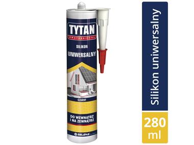 Zdjęcie: Silikon Uniwersalny czarny 280 ml TYTAN PROFESSIONAL