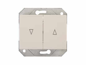 Włącznik żaluzjowy biały VILMA