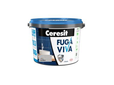 Zdjęcie: Fuga Viva elastyczna cementowa 1-8 mm ice glow 2 kg CERESIT