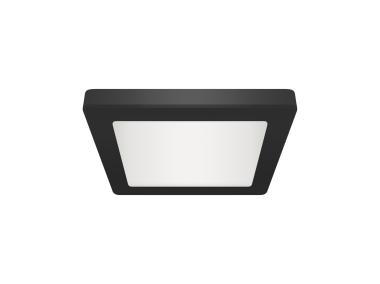 Zdjęcie: Oprawa sufitowa SMD LED Olga D 12 W CCT kolor czarny STRUHM