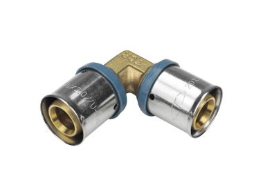 Zdjęcie: Kolanko zaciskowe PEX 20x20 mm TYCNER