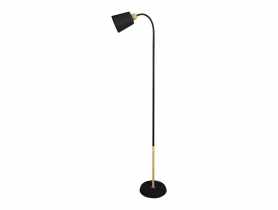 Lampa stojąca podłogowa Grace 18 W - 160 cm czarna ORNO
