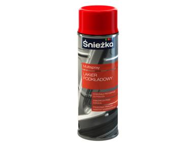 Zdjęcie: Multispray podkładowy czerwony 400ml ŚNIEŻKA