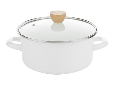 Zdjęcie: Garnek Frida 20 cm - 2,9 L biały EMALIA PLESZEW