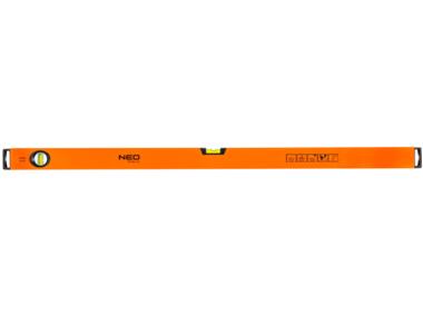 Zdjęcie: Poziomnica aluminiowa, 2 libelle, frezowana dolna powierzchnia, 100 cm NEO