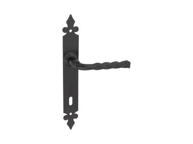 Zdjęcie: Klamka Lilia 90 KL czarna METRO