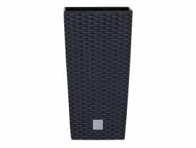 Doniczka Rato square antracytowy 265x265x500 mm PROSPERPLAST
