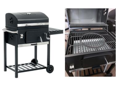 Zdjęcie: Grill węglowy z żeliwnym rusztem 107x46x106 cm AMR IMPEX