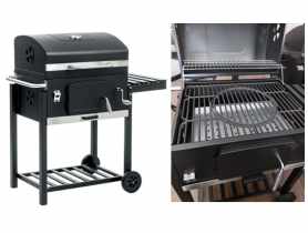 Grill węglowy z żeliwnym rusztem 107x46x106 cm AMR IMPEX