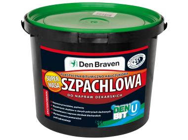 Zdjęcie: Super masa szpachlowa plastyczna bitumiczno-kauczukowa Den Bit-U 5 kg DEN BRAVEN