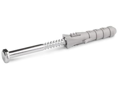 Zdjęcie: Kołek rozporowy FIX 10x50 mm z wkrętem z łbem sześciokątnym 6,0x60 mm 100 szt. KOELNER