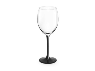 Zdjęcie: Kieliszek wino białe 250 ml czarna nóżka ALTOM DESIGN