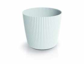 Doniczka Milly Round biały, wysokość 11,4 cm PROSPERPLAST