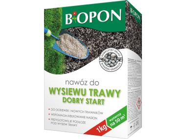 Zdjęcie: Nawóz do wysiewu trawy Dobry Start 1 kg BOPON