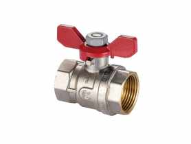 Zawór kulowy S30 W/W 3/4" z motylkiem, PN30 CALIDO