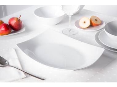Zdjęcie: Półmisek Mariapaula moderna kwadratowa biała33 cm ALTOMDESIGN