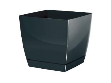 Zdjęcie: Doniczka Coubi grafit 24 cm PROSPERPLAST
