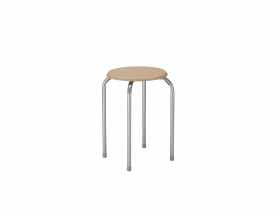 Taboret Rolf alu buk TS INTERIOR