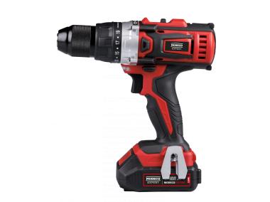 Zdjęcie: Wiertarko-wkrętarka 18V; 40Nm; 2 baterie 2,0Ah; walizka; Modeco System 18V MODECO EXPERT