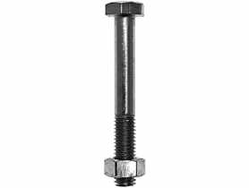 Śruby maszynowe z nakrętką ocynkowane DIN 931 M 6x40 mm HSI