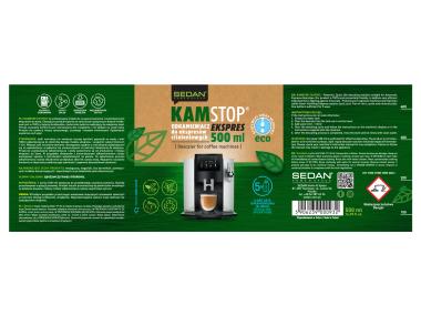 Zdjęcie: Odkamieniacz do ekspresów w płynie 500 ml Kamstop ekspres SEDAN
