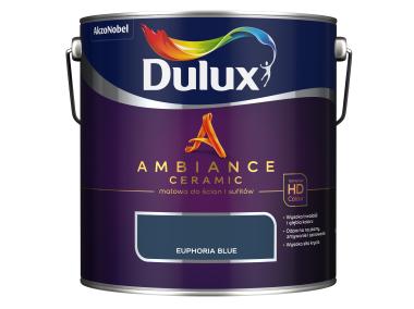 Zdjęcie: Farba ceramiczna Ambiance Euphoria Blue 2,5 L DULUX