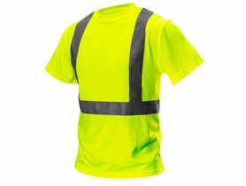T-shirt ostrzegawczy, żółty, rozmiar XXL NEO