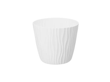 Zdjęcie: Doniczka Sahara 22 cm 07621 biały GALICJA