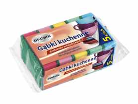 Gąbka kuchenna maxi 5 szt. GROSIK