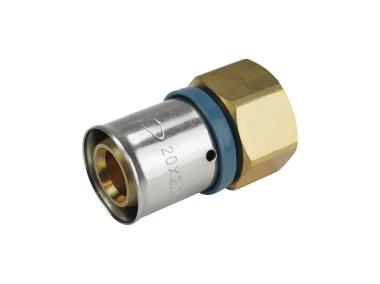 Zdjęcie: Złączka zaciskowa PEX 20x1/2 gwint wewnętrzny TYCNER