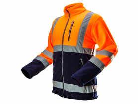 Bluza polarowa ostrzegawcza, żółta, rozmiar XXL NEO