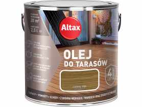 Olej do tarasu 2,5 L ciemny dąb ALTAX