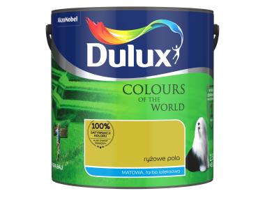 Zdjęcie: Farba do wnętrz Kolory Świata 2,5 L ryżowe pola DULUX