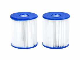 Wkłady do pompy z filtrem 8x9 cm 2 sztuki BESTWAY