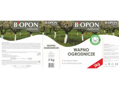 Zdjęcie: Wapno ogrodnicze do bielenia i odkwaszania gleby 3 kg BOPON