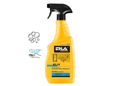Zdjęcie: Środek do czyszczenia platiku i tworzyw sztucznych Kliv 750 ml ERLA
