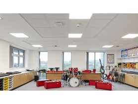 Płyta sufitowa Blanka dB 46 A24 1200x600x50 mm akustyczny sufit podwieszany ROCKFON